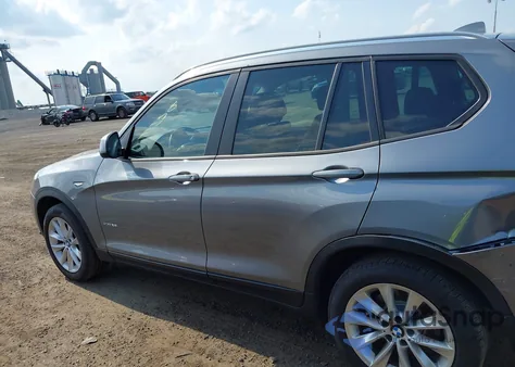 2017 BMW X3 xDrive28I из США, поврежденный, VIN 5UXWX9C36H0W74972